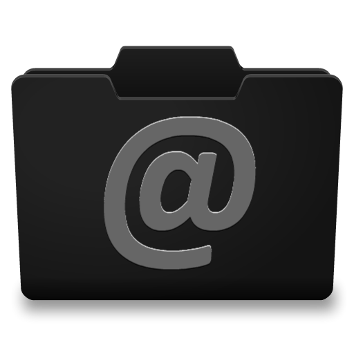 Black Grey Contacts Icon 512x512 png